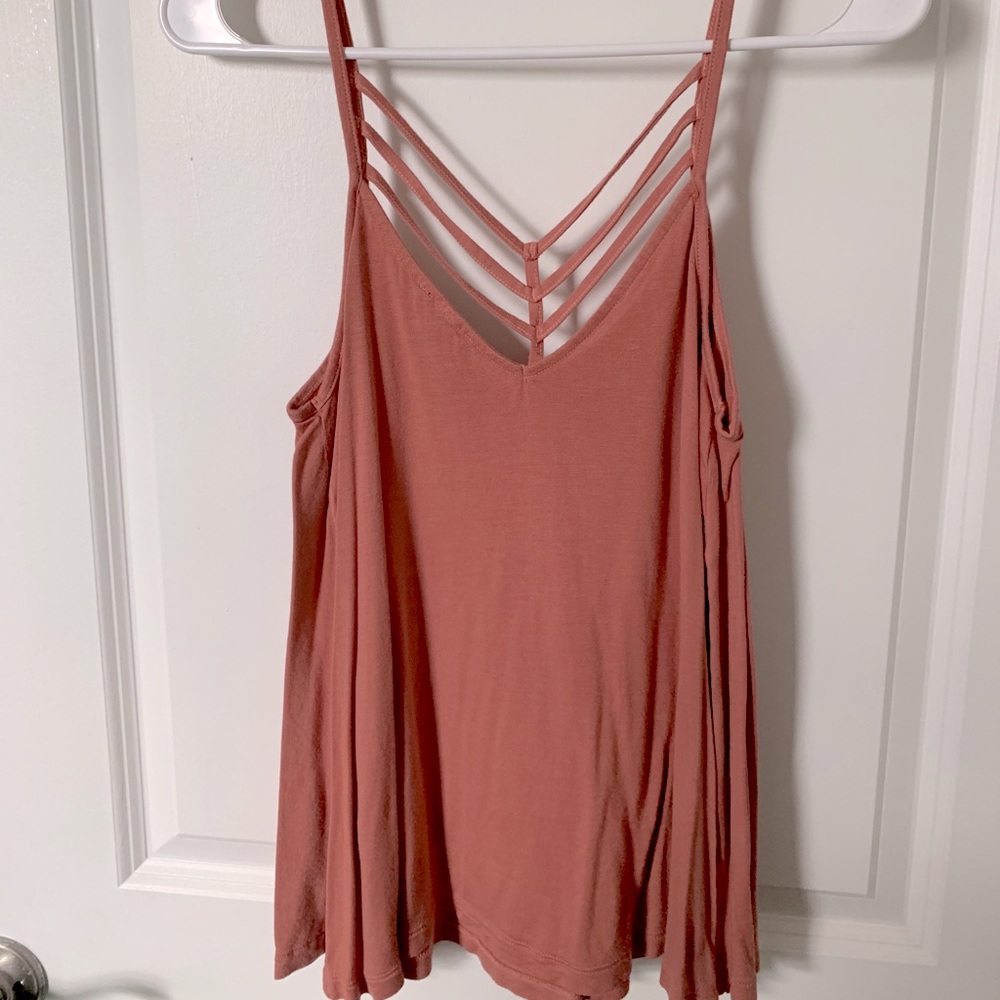 Express - pink tank top - small